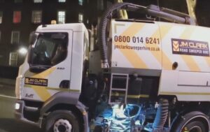 Driver of JM Clark Ltd vehicle using mobile phone at the wheel (image via YouTube).jpg