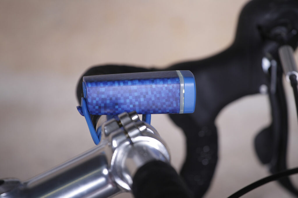 Knog Pop Duo Front and Rear Lights – front mount.jpg