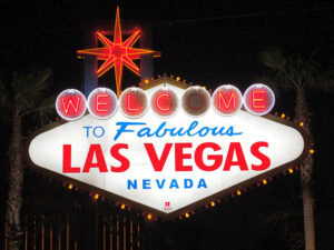 Las Vegas sign – licenced under CC BY 2.0 by Mathieu Lebreton on Flickr Creative Commons