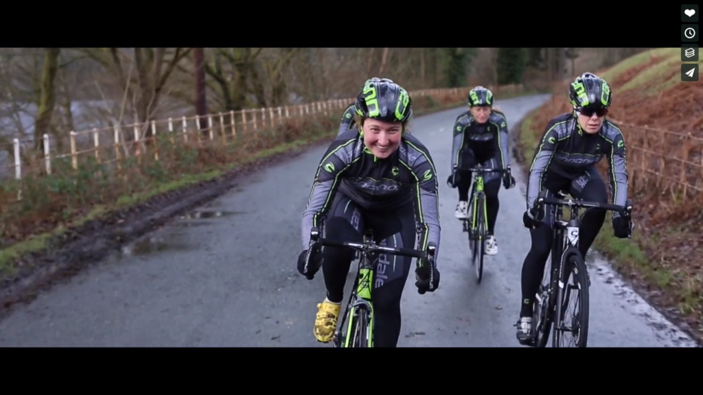 Cannondale Girls still from Milkhut promotions video