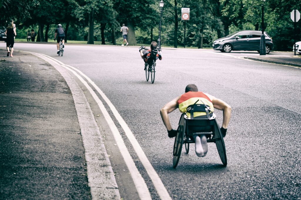 Wheelchair user Regent’sPark.jpg
