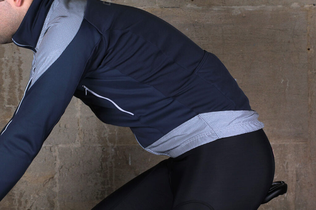 MORTIROLO REFLEX JACKET on Bike