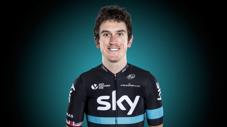 Geraint Thomas in 2016 Team Sky jersey (picture credit Team Sky).jpg
