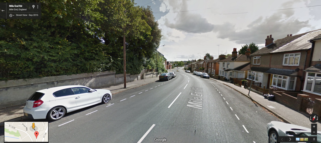 Mile End Road, Colchester