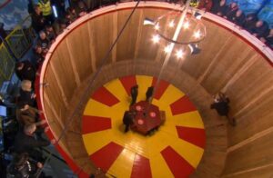 Shanaze Reade rides Wall of Death (Channel 4 video still).JPG