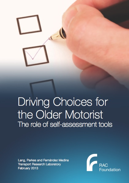 Driving Choices for the Older Motorist report cover