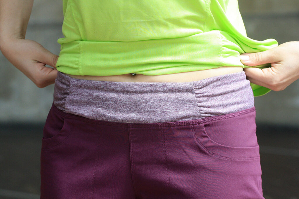 Mountain Hard Wear Womens Dynama Capri – waistband