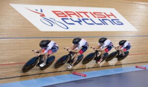 British Cycling logo at Lee Valley, World Championships 2016 (copyright Britishcycling.org_.uk).JPG
