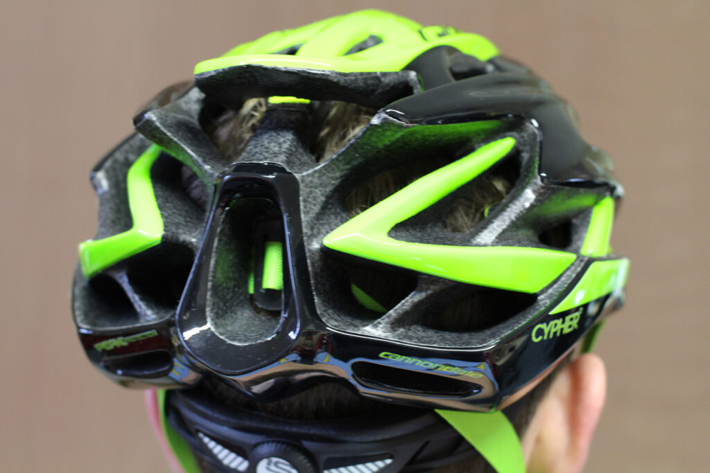Cannondale Cypher Aero Helmet – worn back.jpg