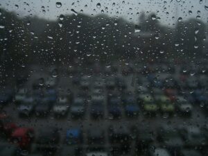 Rainy office car park (CC licensed by Pat Scullion via Flickr).jpg