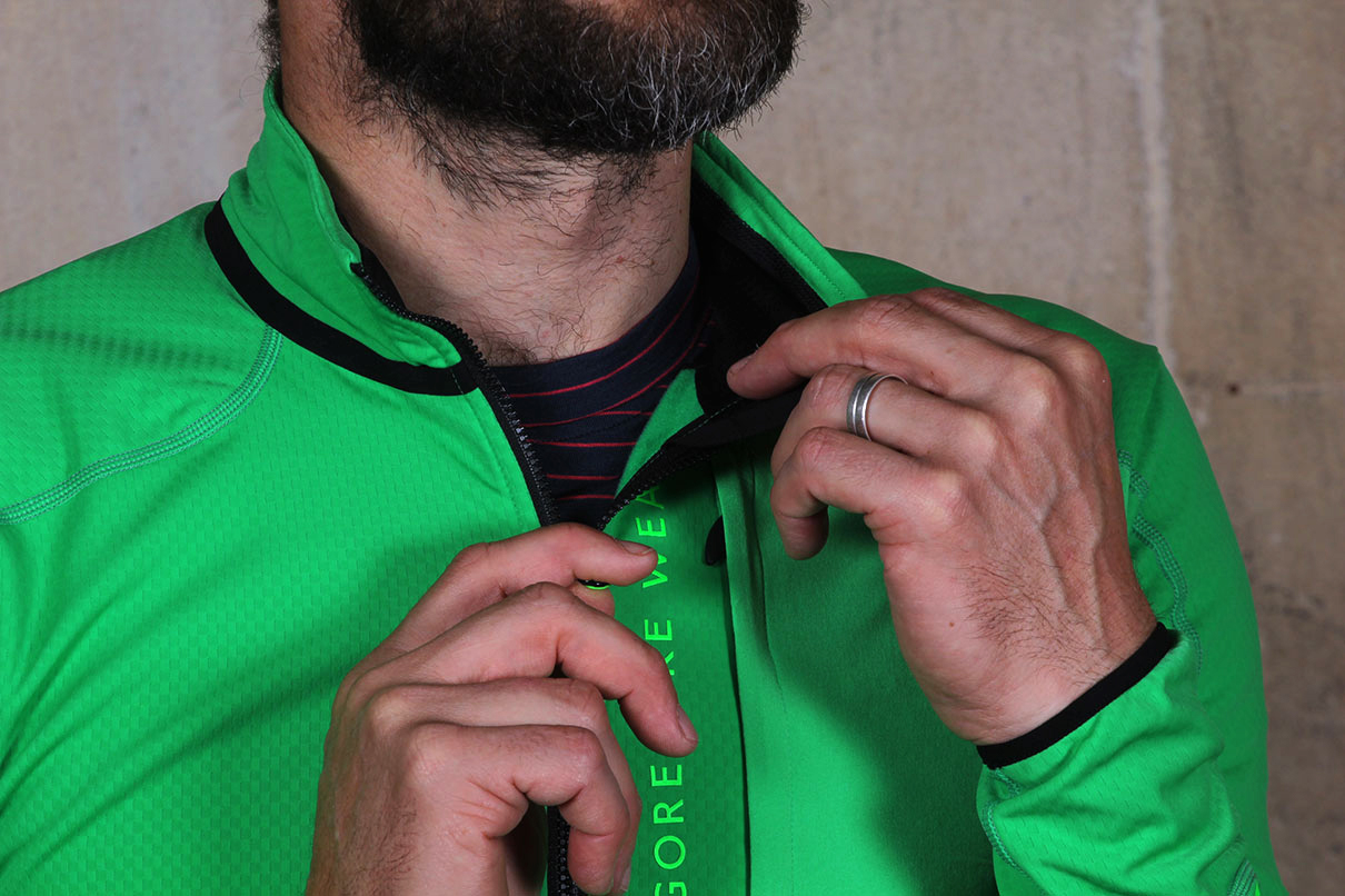Gore Power Trail thermo jersey Zip