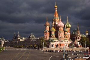 St Basil’s Cathedral, Moscow (picture Anton Denisenko, Wikimedia Commons)