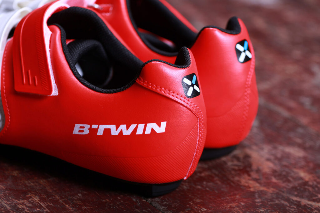 BTwin 500 Road Cycling Shoes – heel.jpg