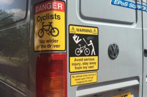Stevenage van stickers (copyright Trevor Coultard).jpg