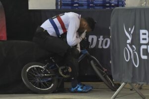 Tre Whyte at 2016 UCI BMX Supercross World Cup in Manchester (copyright British Cycling).jpg