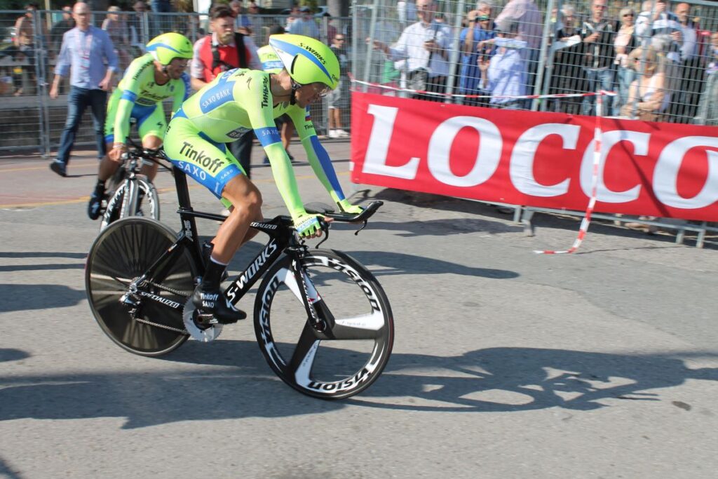 Alberto Contador on Specialized Shiv – 1