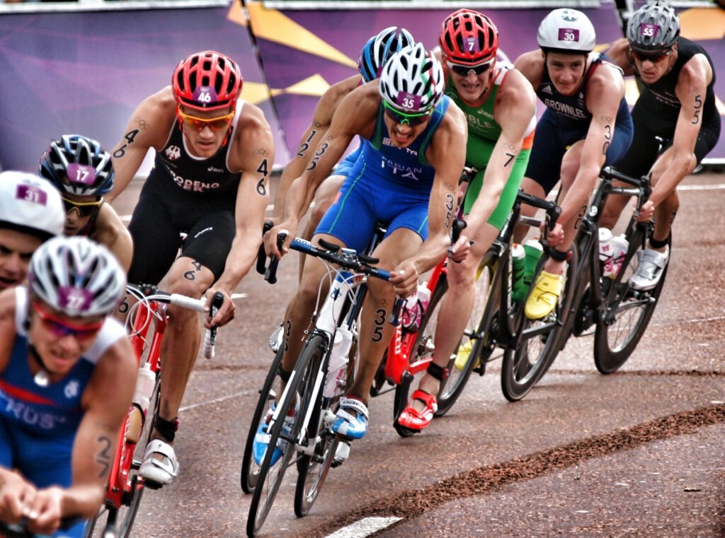 London 2012 Olympic triathlon (copyright Simon MacMichael)