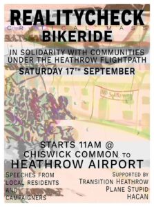Heathrow protest ride