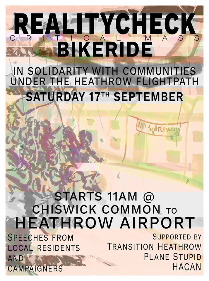 Heathrow protest ride