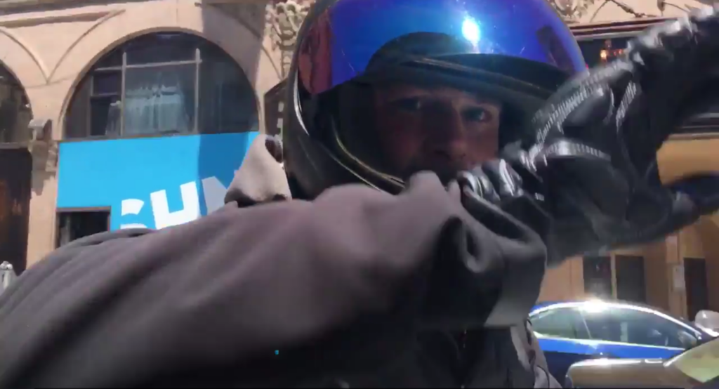 Motorcyclist assault – image via Randall Dietel on Twitter.PNG