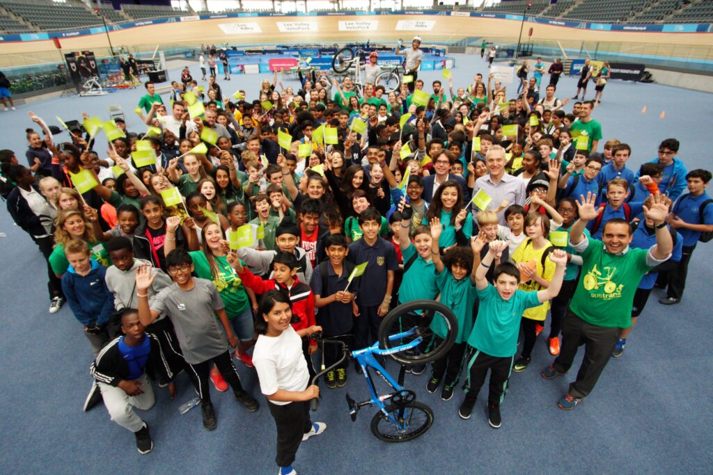 Sustrans Festival 2016 Lee Valley Velopark (image courtesy of Sustrans)