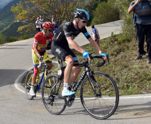 Vuelta 2014 S16 Chris Froome and Alberto Contador (picture Unipublic, Graham Watson)