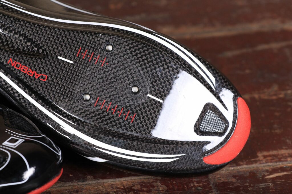 FLR F-XX Strawweight Road Race Full Carbon Sole Shoe – sole toe.jpg