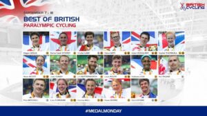 British Cycling Parralympics medals image