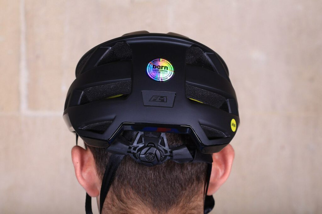 Bern FL-1 Matte Black Helmet with Mips – back.jpg
