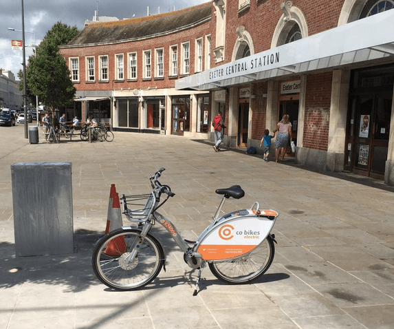 Co-bikes launches in Exeter (source co-bikes.co_.uk).PNG