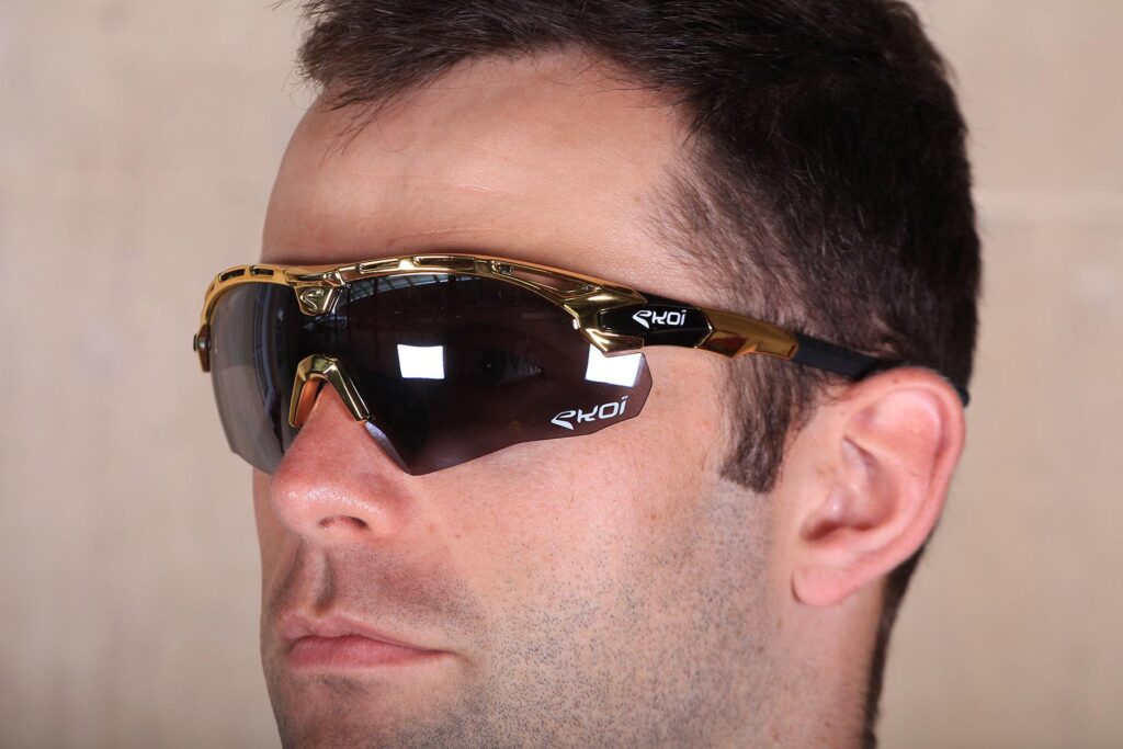 Ekoi Guerra Gold Ltd Mirror sunglasses.jpg