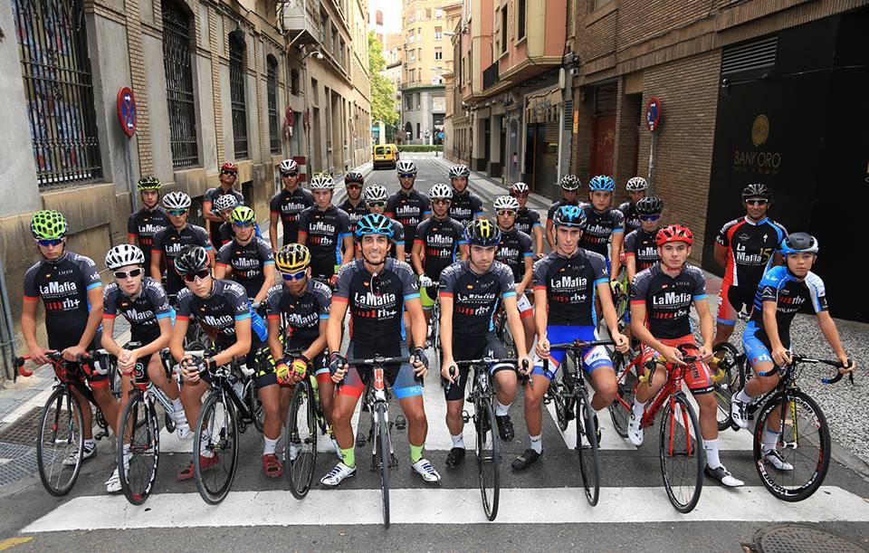 Fundacion Alberto Contador La Mafia training camp (source Facebook).jpg