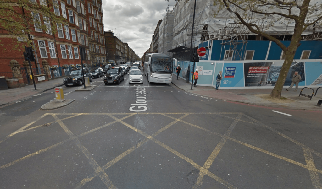 Gloucester Place Baker Street two way