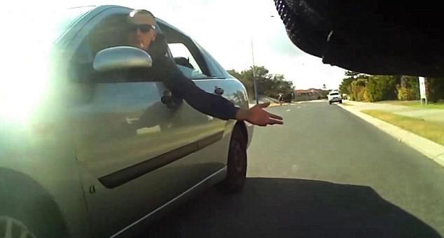 Car passenger smacks cyclists bottom – image via Cycle on Facebook.jpg