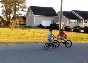 Moment before kids crash on BMX bikes (Instagram still).PNG