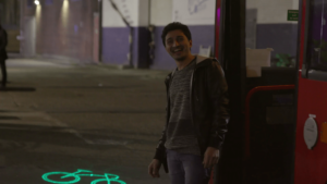 Blaze Laserlight and London bus