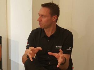 Jens Voigt speaking to roadcc