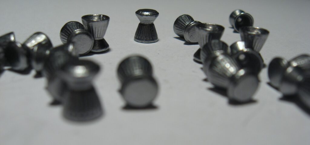 Air rifle pellets (Licensed CC BY-SA 3.0 Michał460)