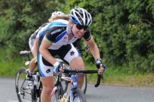 Nicole Cooke at 2010 GB road nats (copyright britishcycling.org.uk)