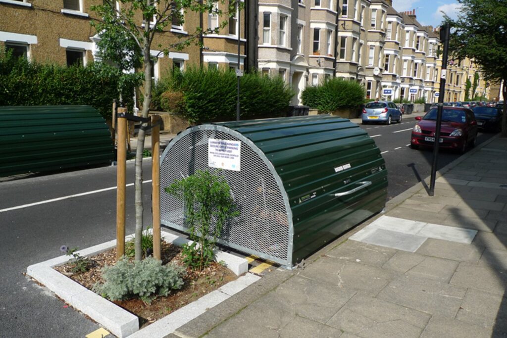 Lambath Cycle Hangar – image via Cyclehoop_com.jpg