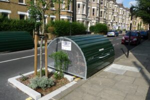 Lambath Cycle Hangar – image via Cyclehoop_com.jpg