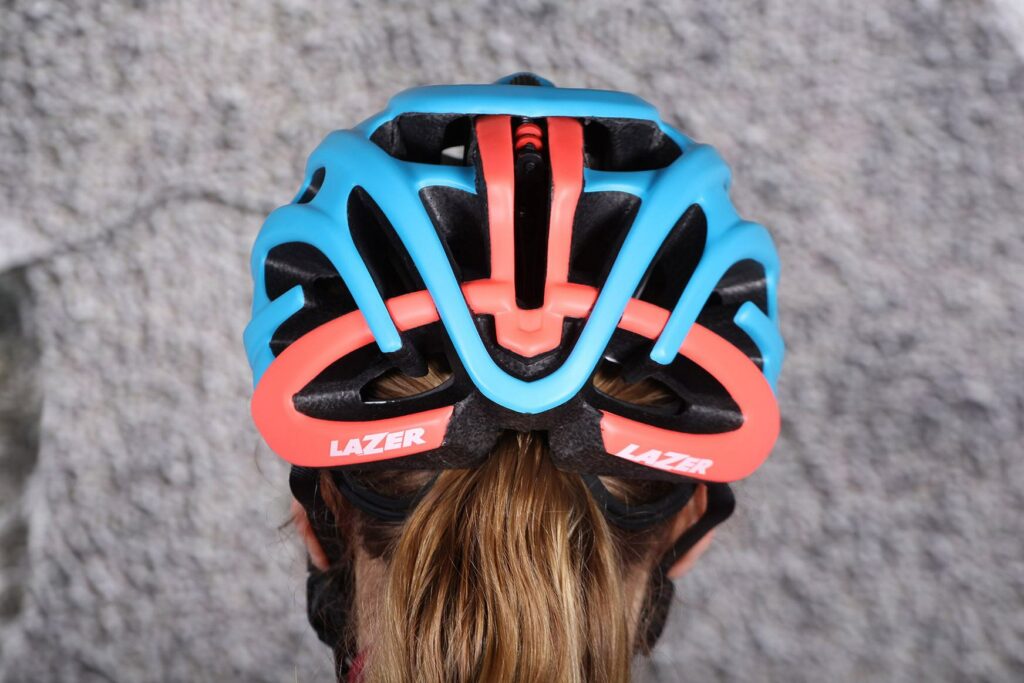 Lazer Elle Blue Coral Womens Helmet – back.jpg
