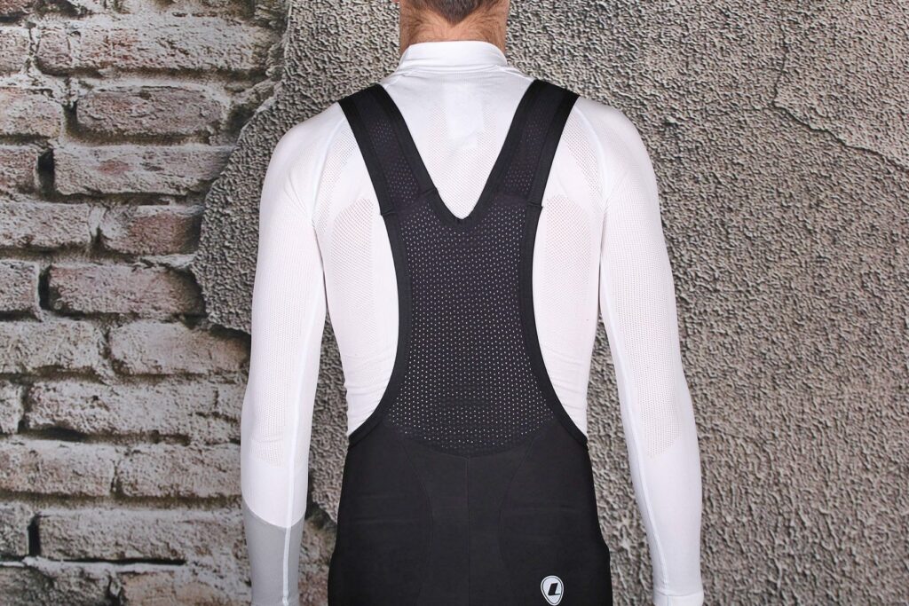 Lusso 2-Zero Thermal Bib Shorts – straps back.jpg