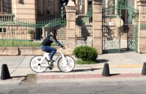 Urban GC1 recycled paper bike – image via Greencode Kickstarter.PNG