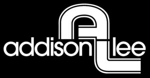Addison Lee logo – white on black