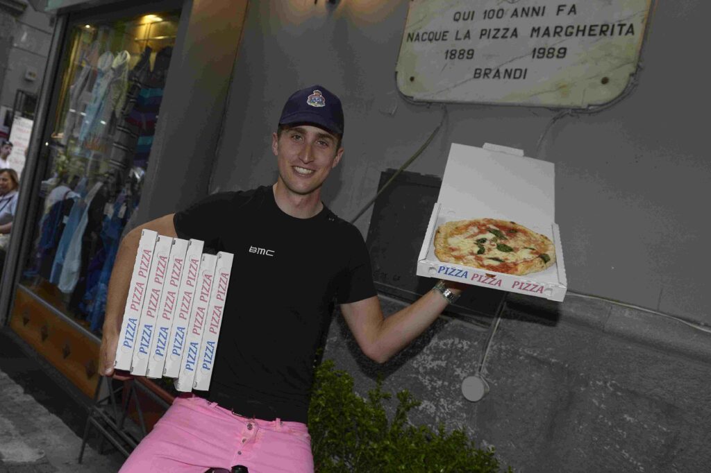 Taylor Phinney Pizza 03 (courtesy RCS Sport)