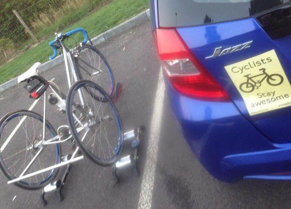 Hannah Dines’ trike (GKam84 via Twitter).jpg