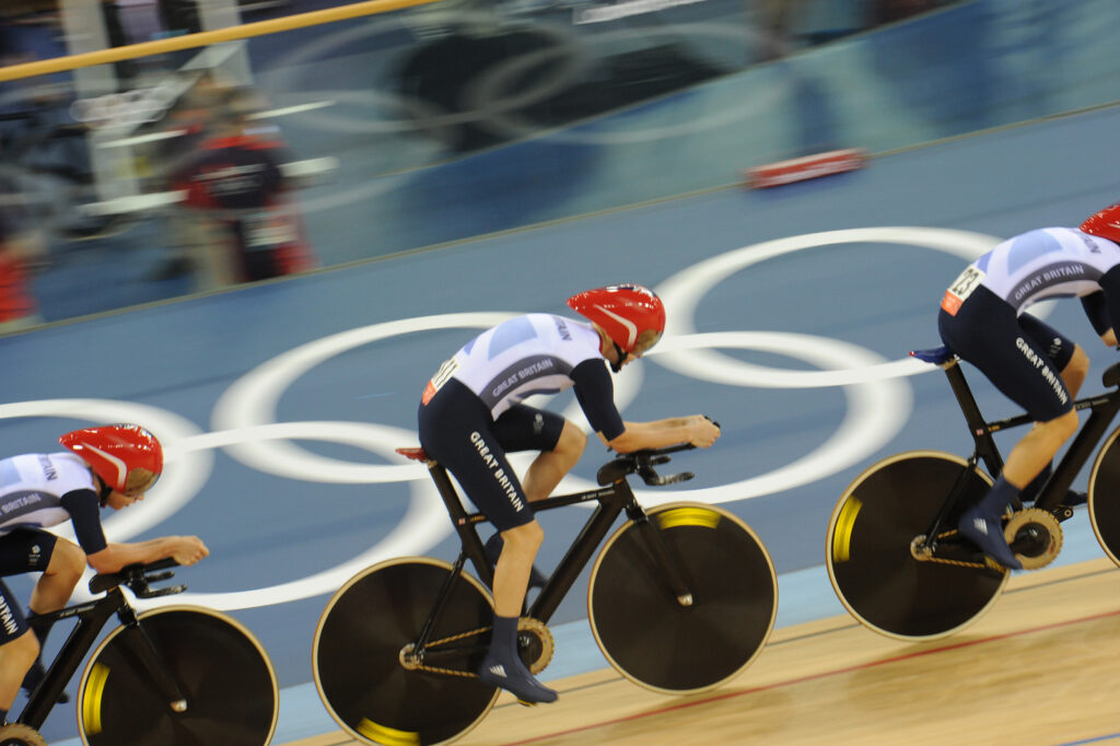 Team GB Women’s Team Pursuit London 2012 (copyright britishcycling.org.uk)