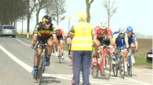 Philippe Gilbert and 3 Days of De Panne marshal.PNG