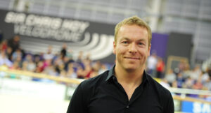 Sir Chris Hoy at UCI Track World Cup Glasgow